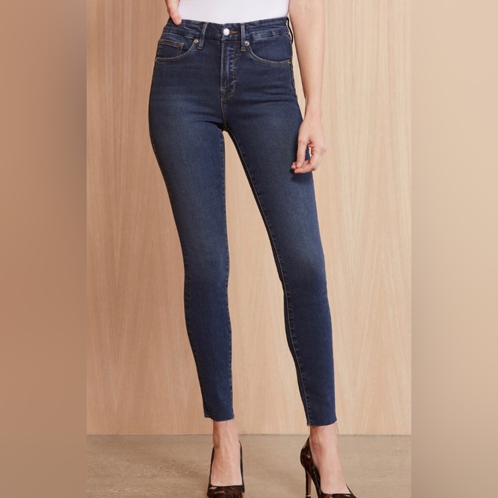 Good American Dark Blue Skinny Jeans